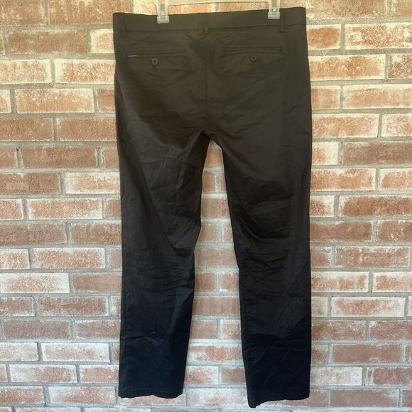 7 Diamonds Parker Performance Chino Pants 33 x 32 Black - Picture 4 of 7